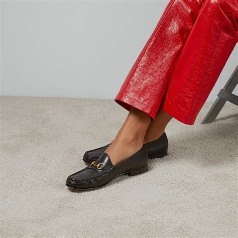 gucci horsebit slingback loafers|Gucci 1953 horsebit loafer women's.